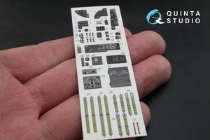 Intérieur imprimé en 3D et coloré sur papier décalcomanie Quinta Studio QD48011 Pe-2 (pour maquettes Zvezda) 1/48 – Bild 4