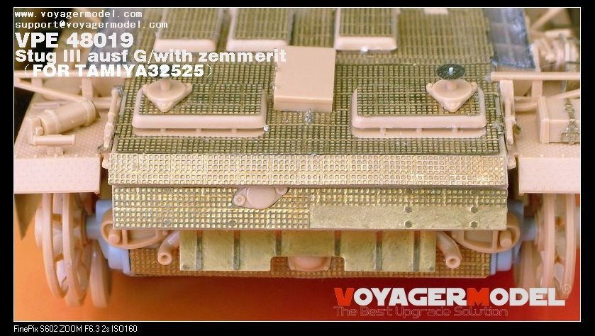 Voyager Model VPE48019 Stug III ausf G/avec zemmerit 1/48 – Bild 8