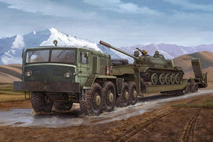 Trumpeter 00211 MAZ-537G type intermédiaire avec semi-remorque MAZ/ChMZAP 5247G (1/35)