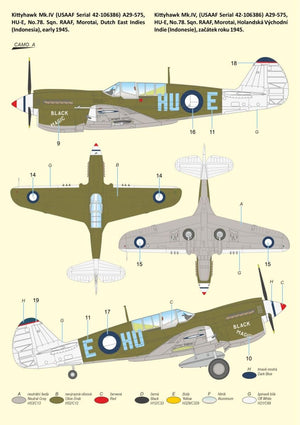 Kittyhawk Mk.IV Special Hobby 72484 « Au-dessus de la Méditerranée et du Pacifique » au 1/72 – immagine 5