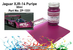 Peinture violette Zero Paints ZP-1331 Jaguar XJR-14, 60 ml