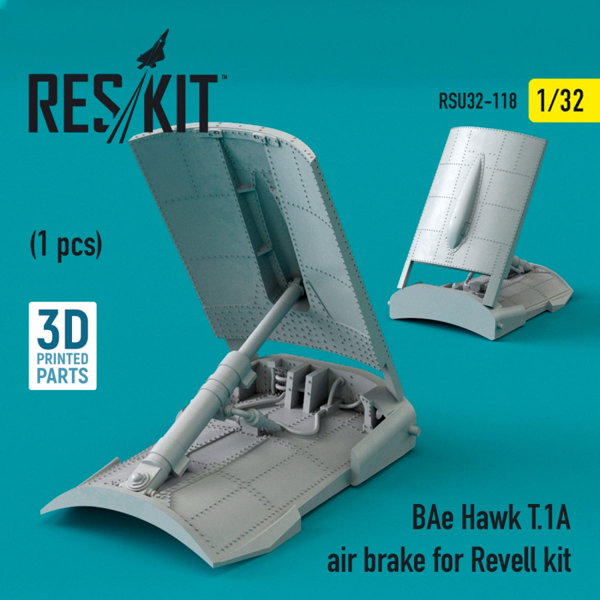 RESKIT RSU32-0118 Freins à air BAE HAWK T.1A pour maquette Revell (impression 3D) 1/32