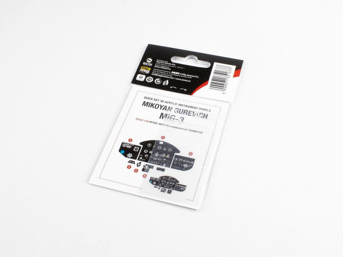 Red Fox Studio QS-48014 Mikoyan Gurevich MiG-3 1/48  – immagine 2