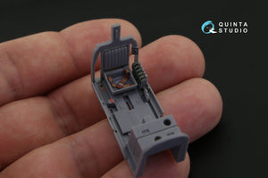 Intérieur imprimé en 3D et coloré sur papier décalcomanie Quinta Studio QD48141 Ki-61-Id (Tamiya) 1/48 – immagine 5