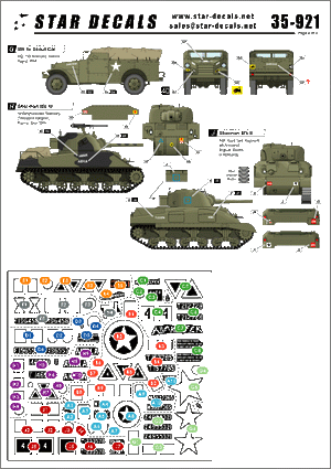 Star Decals 35-921 Blindés britanniques en Normandie 1/35 – imagen 2