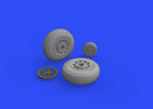 Eduard 648514 P-51D wheels grooved 1/48 EDUARD – zdjęcie 2