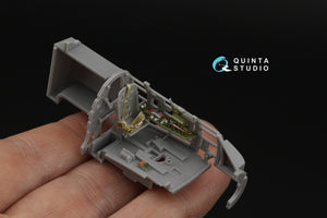 Quinta Studio QD48624 A6M5 Zero, Mitsubishi Prod. 3D-Printed &amp; coloured Interior on decal paper (Fine Molds) 1/48