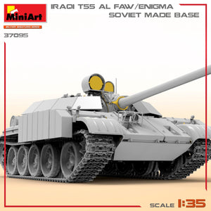 MiniArt 37095 T-55 IRAKIEN AL FAW/ENIGMA. SOCLE DE FABRICATION SOVIÉTIQUE 1/35 – image 5