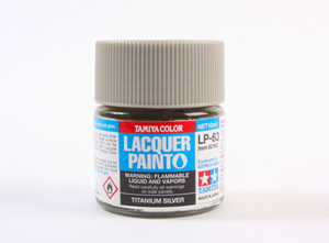 Tamiya 82163 LP-63 Titanium Silver 10ml – zdjęcie 3