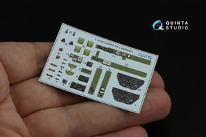 Intérieur imprimé en 3D et coloré sur papier décalcomanie Quinta Studio QD48228 T-6G (Italeri) 1/48 – image 4