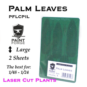 Peinture Forge PFLCP1L Plantes découpées au laser FEUILLES DE PALMIER 1L