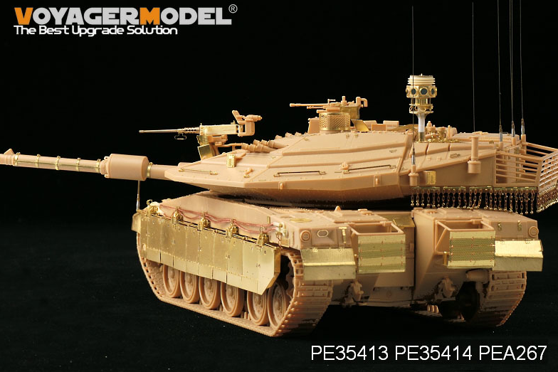 Modèle Voyager PEA267 IDF Merkava MBT IV Système de protection active WindBreaker (GP) 1/35 – immagine 4