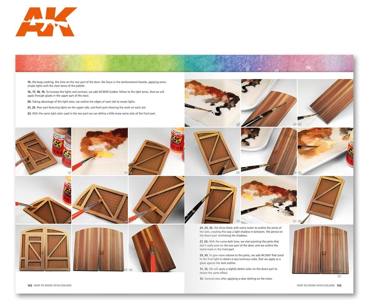 AK Interactive AK293 COMMENT TRAVAILLER AVEC LES COULEURS ET LES TRANSITIONS AVEC LES PEINTURES ACRYLIQUES (Anglais) – image 5