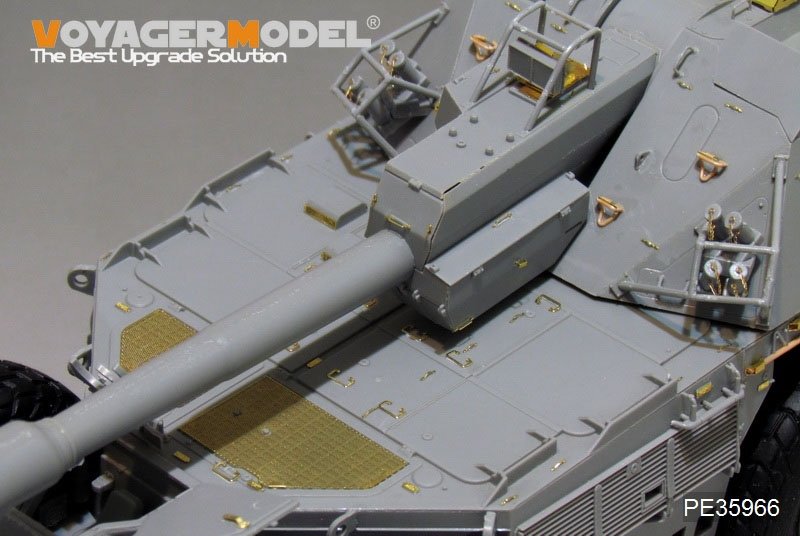 Modèle Voyager PE35966 Rhino SPH G6 moderne d&amp;#39;Afrique du Sud (modèle de base) pour TAKOM 2052 au 1/35 – image 14