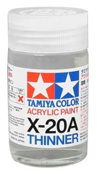 Diluant pour peinture acrylique Tamiya X-20A 40 ml (81030) 