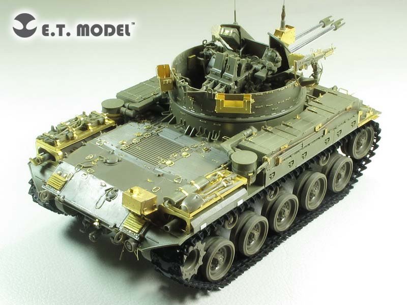 ET Modèle E35-198 Canon antiaérien automoteur M42A1 de l&amp;#39;armée américaine, version tardive (pour kit AFV CLUB) (1/35) – Bild 7