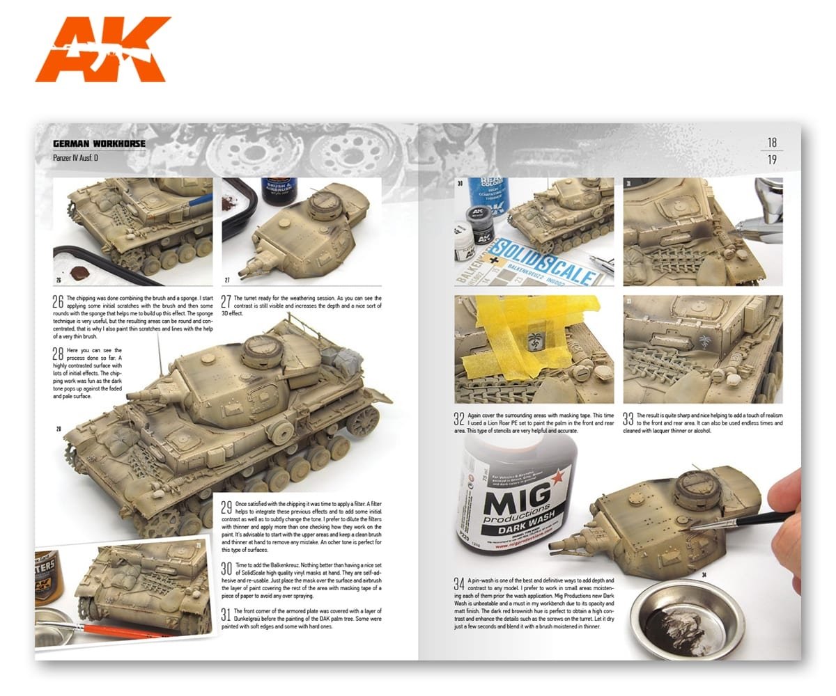 AK Interactive AK912 DAK – Véhicule blindé allemand en Afrique du Nord – image 3