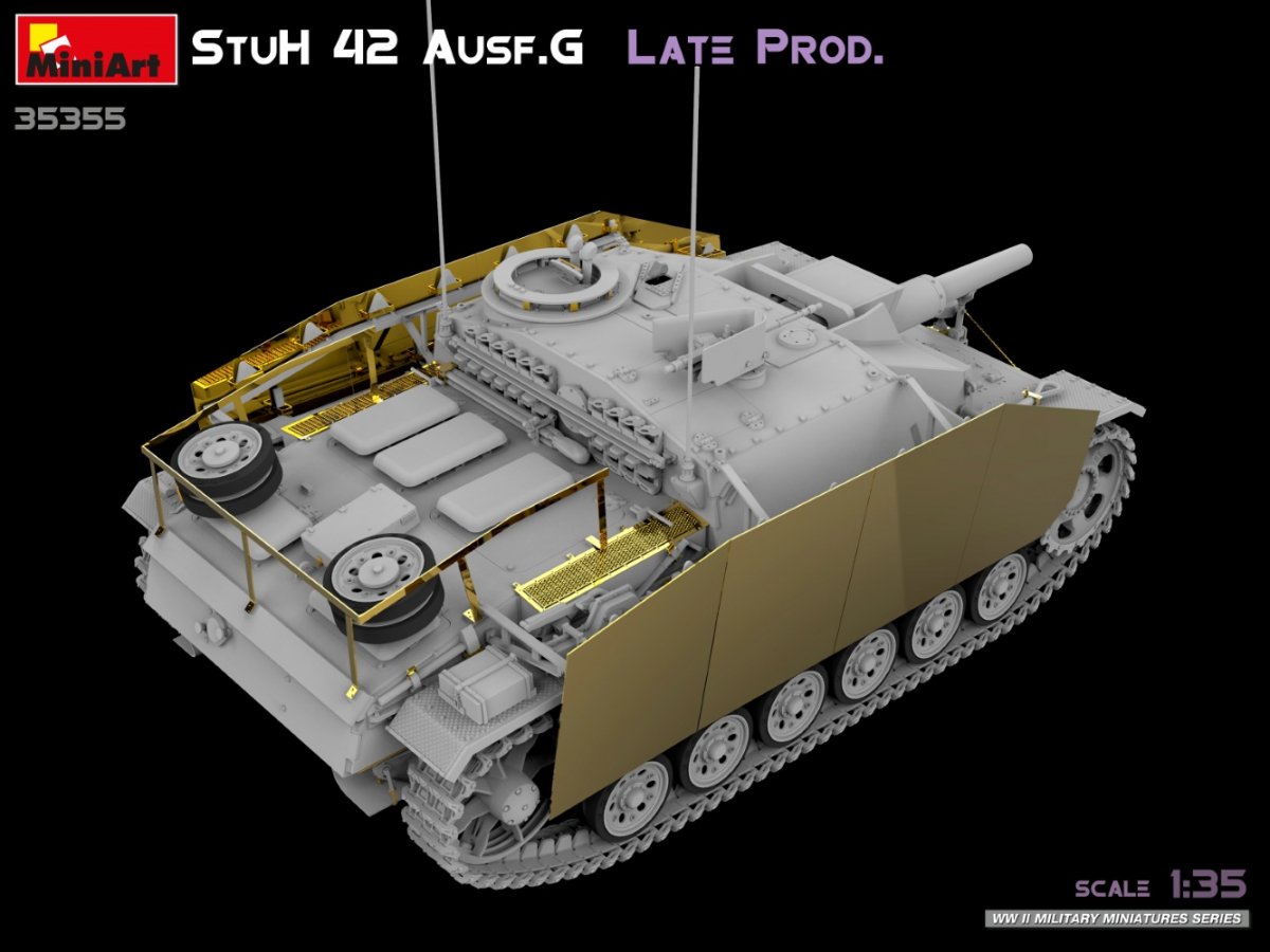 MiniArt 35355 StuH 42 Ausf. G TARD PROD 1/35 – Bild 6