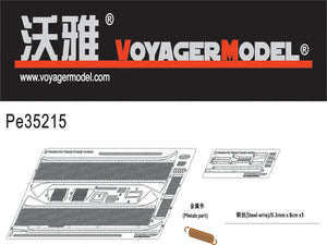 Garde-boues Voyager modèle PE35215 pour Pz.KPfw. II version initiale de la Seconde Guerre mondiale (pour DRAGON) 1/35