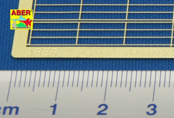 Aber 200-10 Garde-corps de navire allemand de la Seconde Guerre mondiale (1er choix) (1/200) – immagine 3