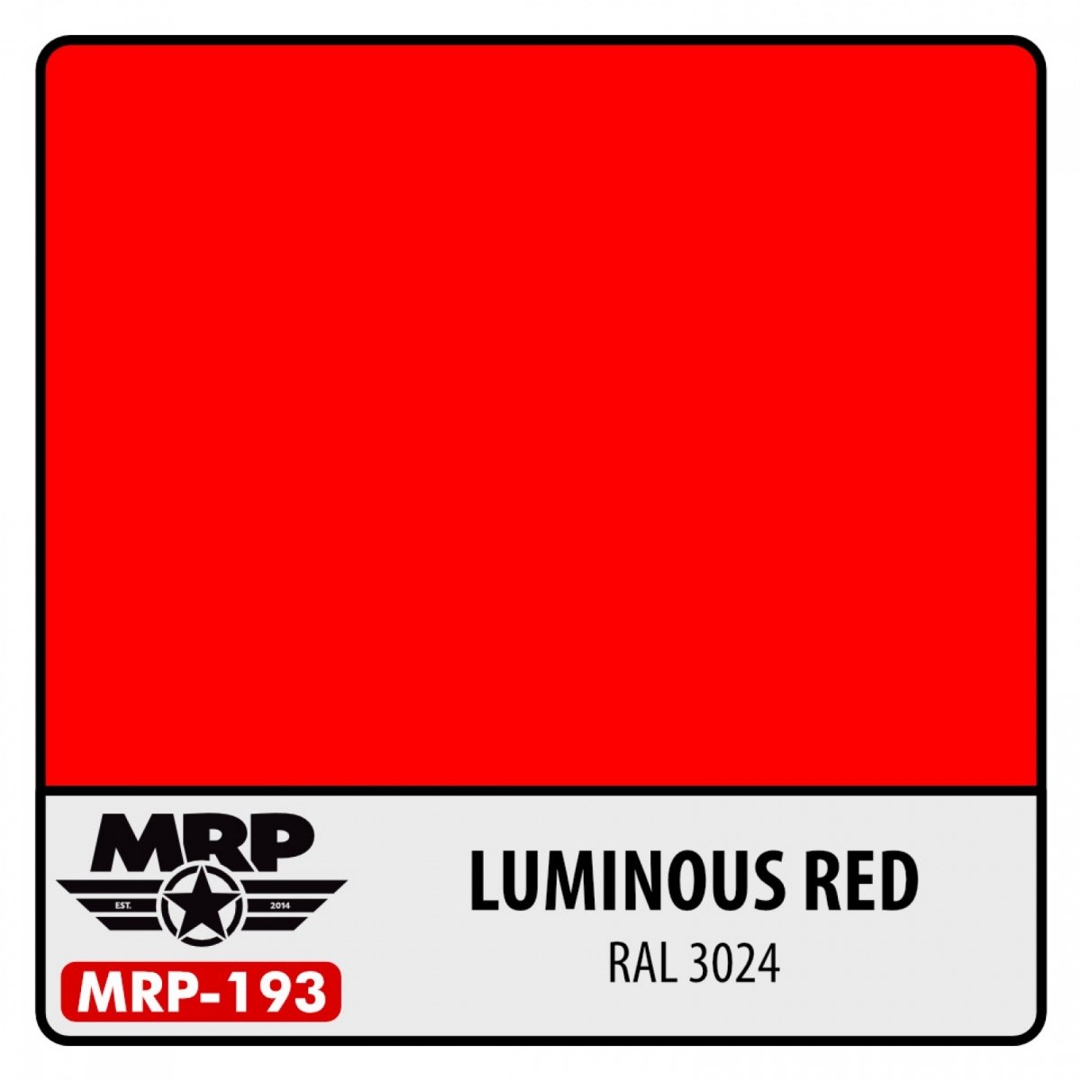 Peinture MR. Paint MRP-193 Rouge Lumineux RAL 3024 30 ml