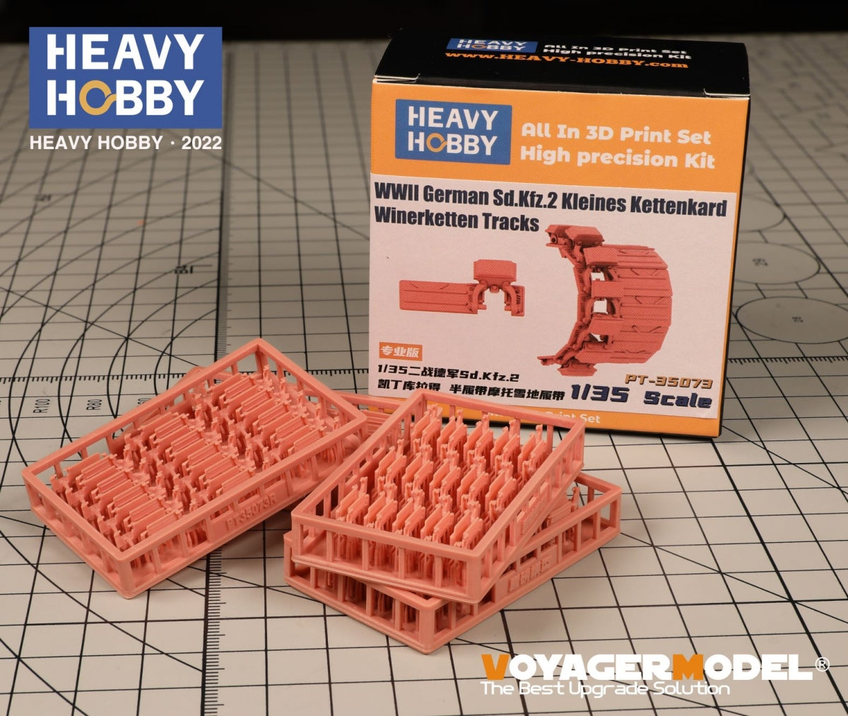 Heavy Hobby PT35073 WWII Allemand Sd.Kfz.2 Kleines Kettenkard Winerketten Tracks 1/35