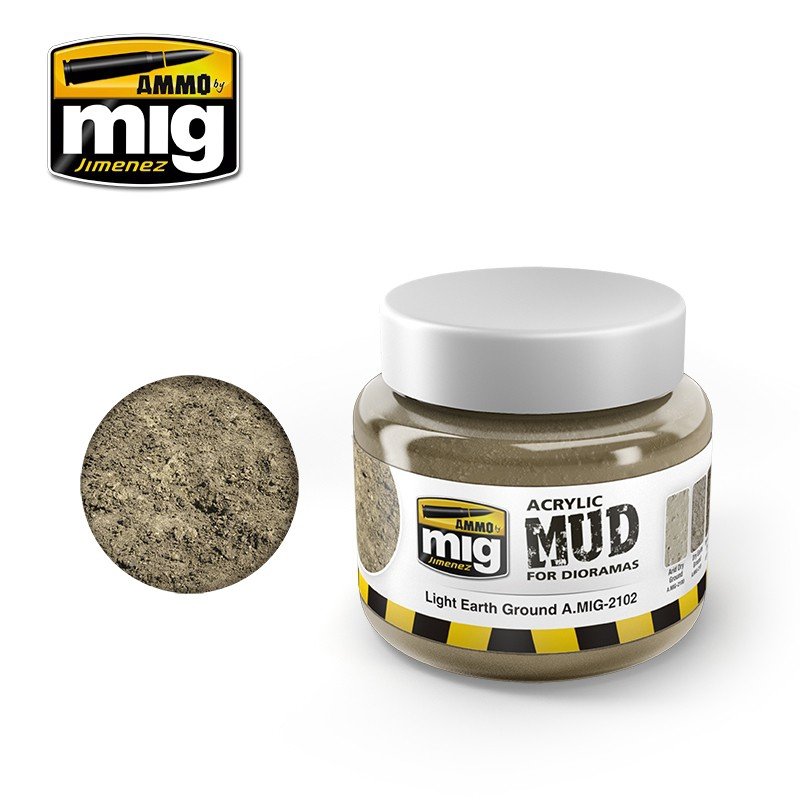 Munitions Mig Jimenez 2102 LIGHT EARTH GROUND 250ml