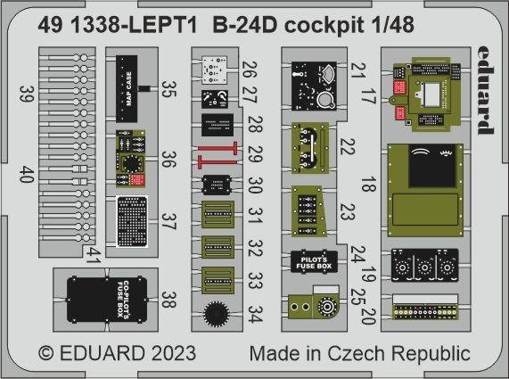 Eduard BIG49372 B-24D PARTIE I REVELL 1/48  – immagine 2