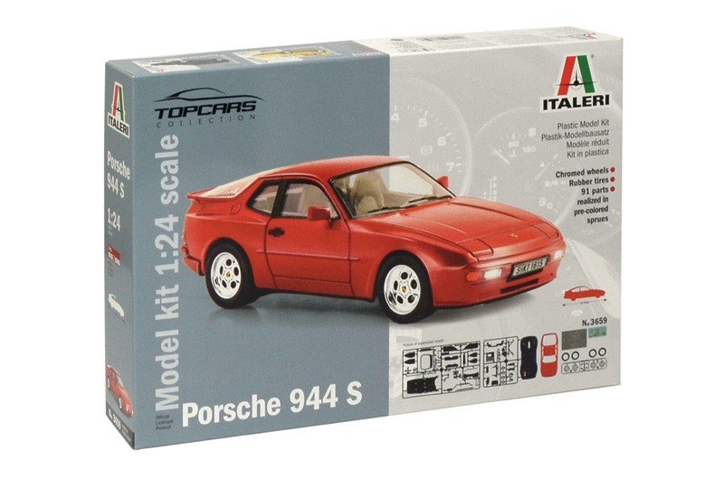 Italeri 3659 Porsche 944S (1/24) – Bild 2