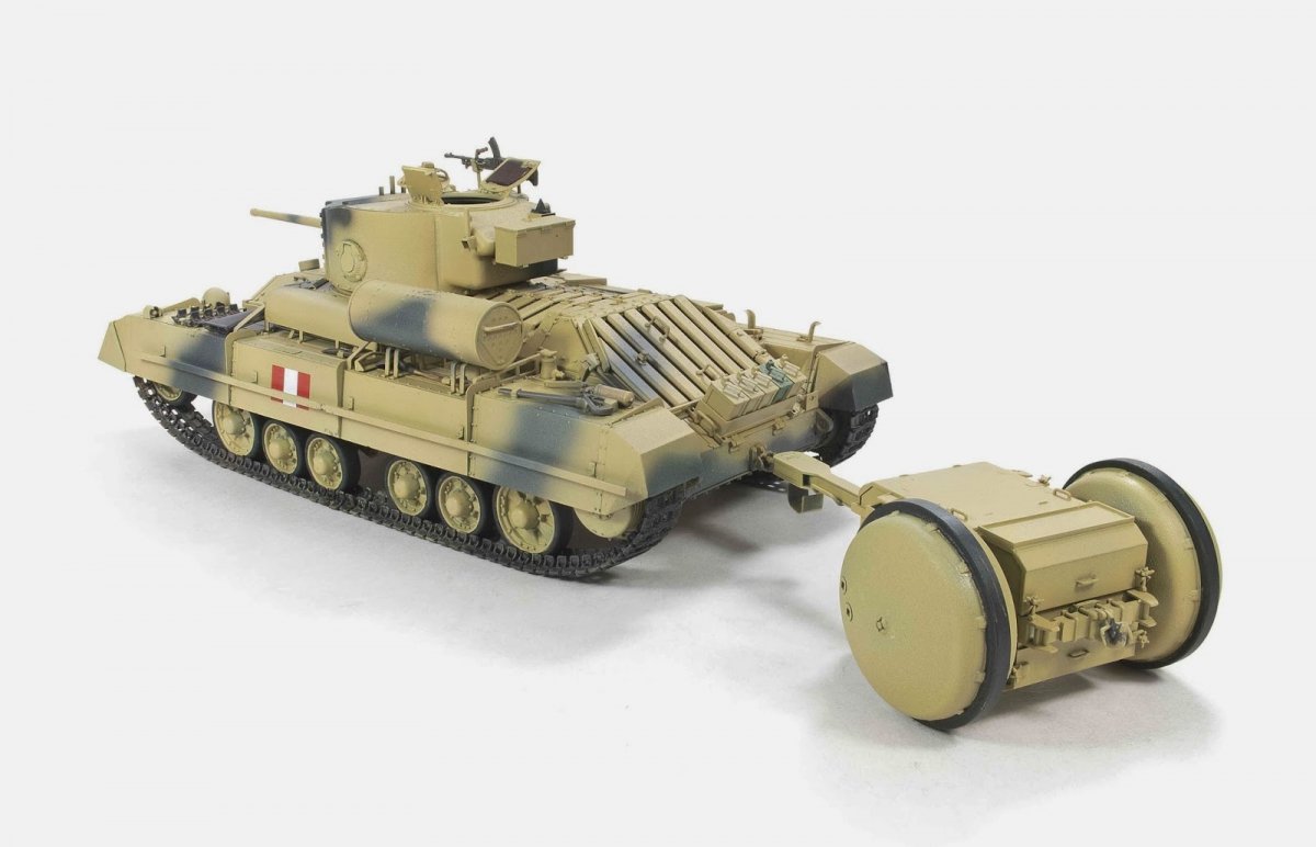 AFV Club 35201 Valentine Mk.III avec remorque rotative (1/35) – image 4
