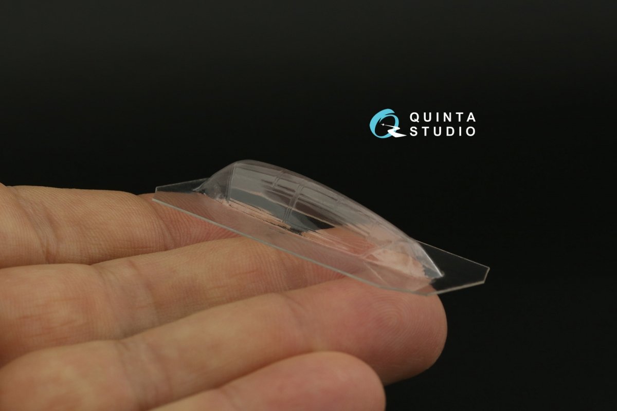 Quinta Studio QC72050 Me-262B-1a verrière transparente sous vide (Revell) 1/72 – image 5