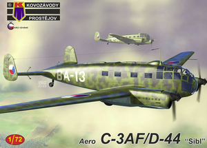 Kovozavody Prostejov KPM0330 Aero C-3AF/D-44 &amp;quot;Síbl&amp;quot; 1/72