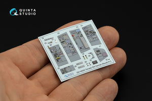 Intérieur imprimé en 3D et coloré sur papier décalcomanie (Revell) pour le Tornado IDS allemand de Quinta Studio QDS+48054 (petite version) (avec pièces en résine imprimées en 3D) 1/48 – image 5