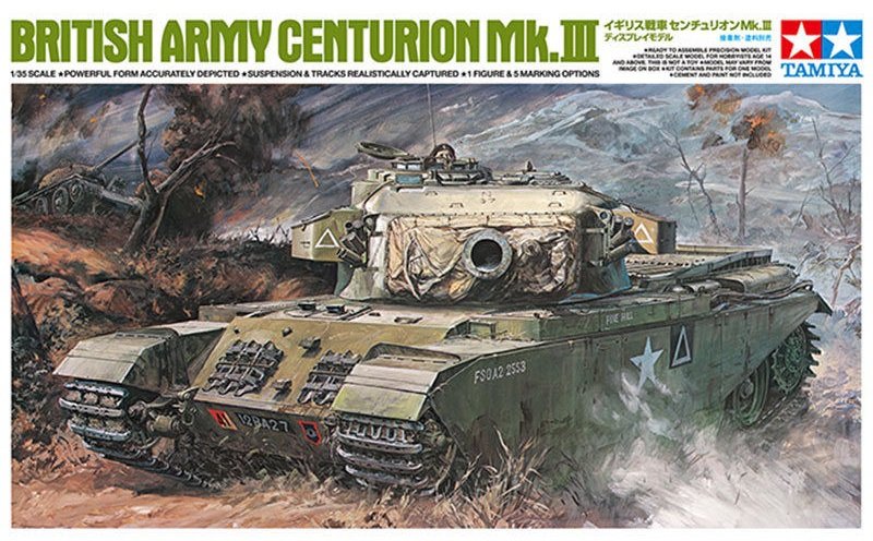 Tamiya 25412 British Army Centurion Mk.III 1/35