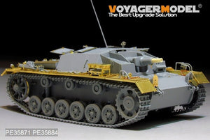 Voyager modèle PE35871 WWII allemand StuG.III Ausf.C/D Basic pour DRAGON 1/35  – immagine 4