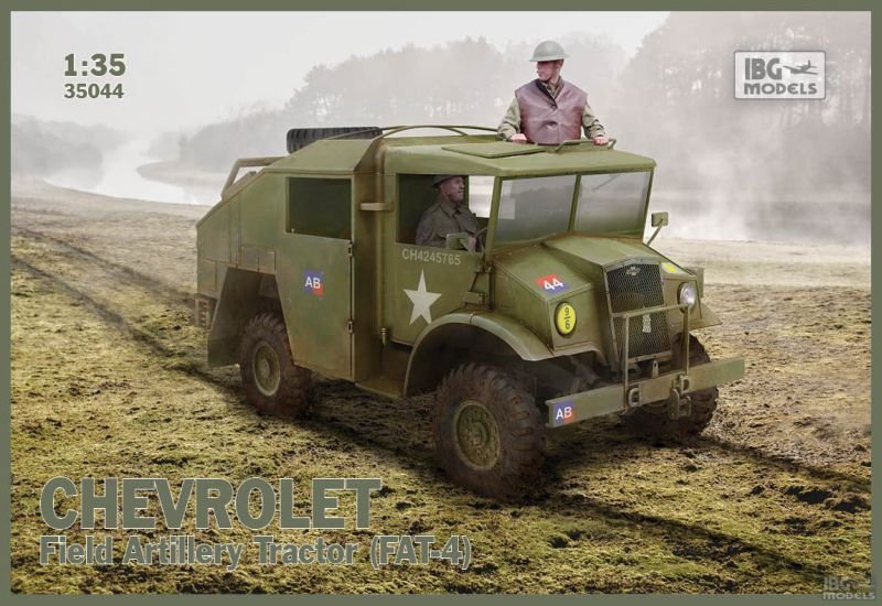 Tracteur d'artillerie de campagne Chevrolet IBG 35044 FAT-4 (1/35)