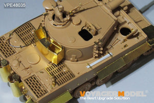 Maquette Voyager VPE48035 Char Tiger I allemand de la Seconde Guerre mondiale, production tardive, pour Tamiya 32575, échelle 1/48 – Bild 10
