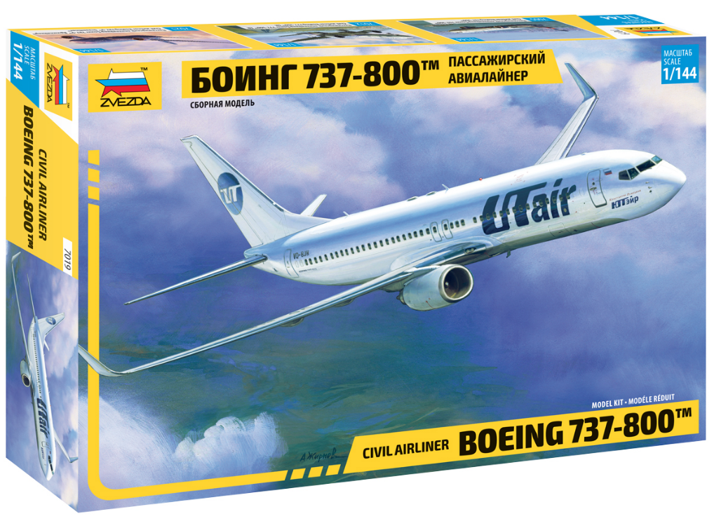 Zvezda 7019 Boeing 737-800 NG (1/144)