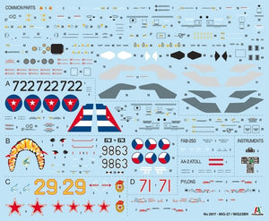 Italeri 2817 MiG-27/MiG-23BN Flogger 1/48 – immagine 3