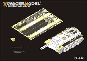 Maquette Voyager PE35921 Char léger allemand E-5 de la Seconde Guerre mondiale (Pour AMUSING HOBBY /MBK n° 01 1/35)
