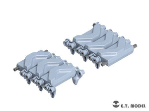 ET Model P35-081 WWII US ARMY M4 Sherman T48 Chenille fonctionnelle (Impression 3D) 1/35 – immagine 2