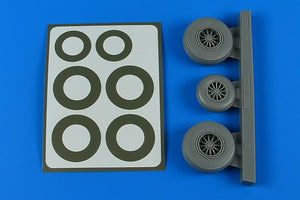 Roues et masques de peinture Aires 4858 B-26K Invader - ICM début 1/48