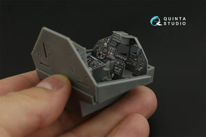 Intérieur imprimé en 3D et coloré sur papier décalcomanie Quinta Studio QD32118 F-117A (Trumpeter) 1/32 – image 3