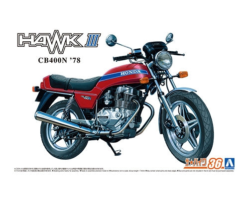 Aoshima 06305 Honda CB400N Hawk-III 78 1/12 