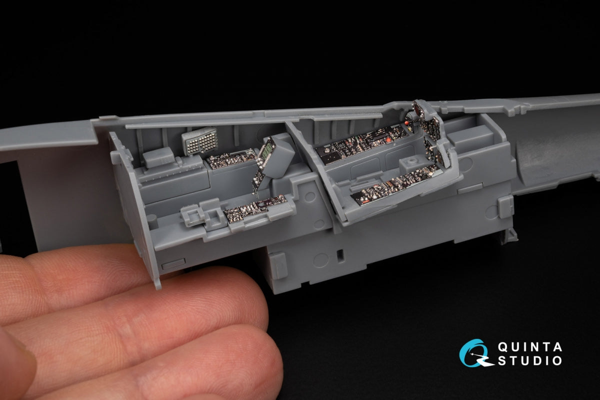 Quinta Studio QD+48448 F-4G (première version) - Intérieur imprimé en 3D et coloré sur papier décalcomanie (Zoukei Mura SWS) (avec pièces en résine imprimées en 3D) 1/48 – immagine 9