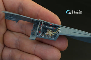 Intérieur imprimé en 3D et coloré sur papier décalcomanie Quinta Studio QD48080 FW 190A-4 (pour kit Eduard) 1/48 – Bild 5