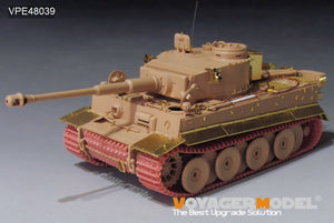 Maquette Voyager VPE48039 Tiger I allemand de la Seconde Guerre mondiale, première production, pour USTAR NO-006, échelle 1/48 – image 12