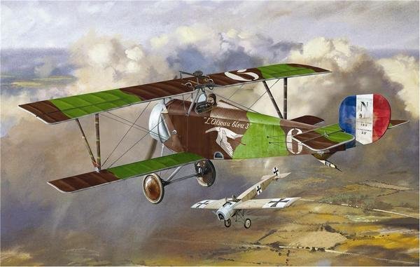 Maquette A-Model 03202 Chasseur français Nieuport 16 (André Chainat) 1/32