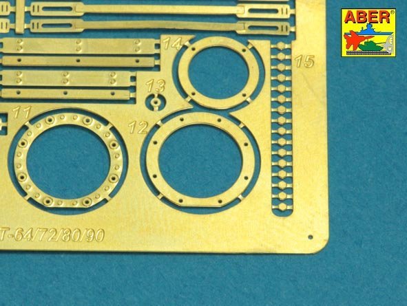 Canon Aber 35L-145 125 mm 2A46M-5 pour char russe T-90 T-90A (1/35) – Bild 9