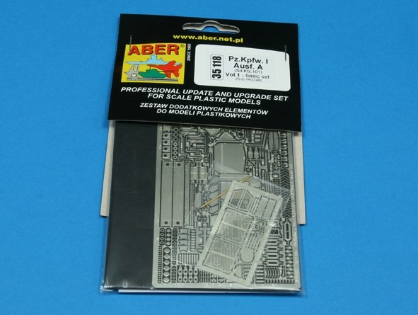 Aber 35118 Pz.Kpfw. I Ausf.A Vol.1 ensemble de base (TRI) (1/35) – immagine 3